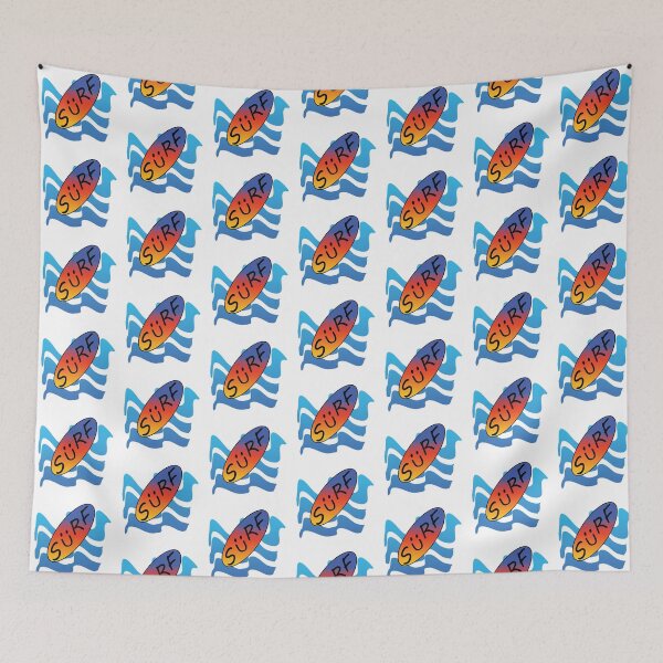 Item preview, Surfboard on the waves! designed and sold by MyLovelyVan.