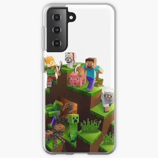NEU Minecraft Samsung Galaxy Flexible Hülle