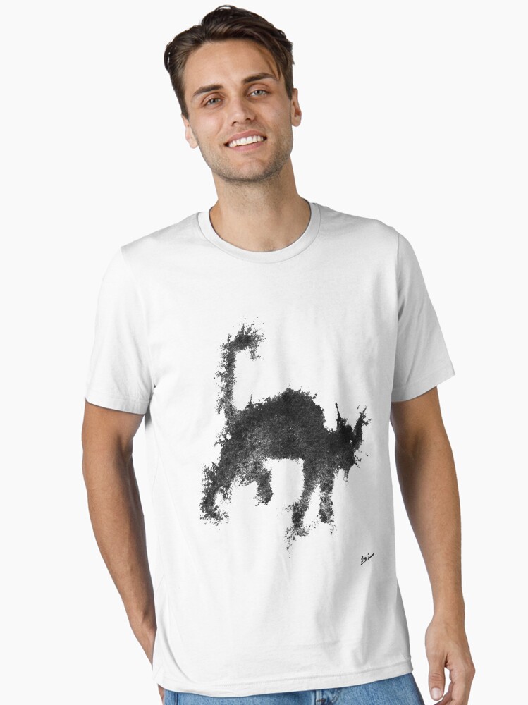 Thumbnail 2 of 7, Essential T-Shirt, Électrichat • Electricat • Electrigato designed and sold by MarcPhilJoly.