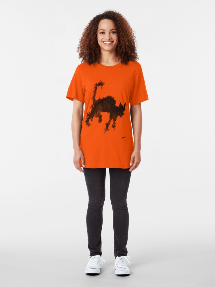 Alternate view of Électrichat • Electricat • Electrigato Slim Fit T-Shirt