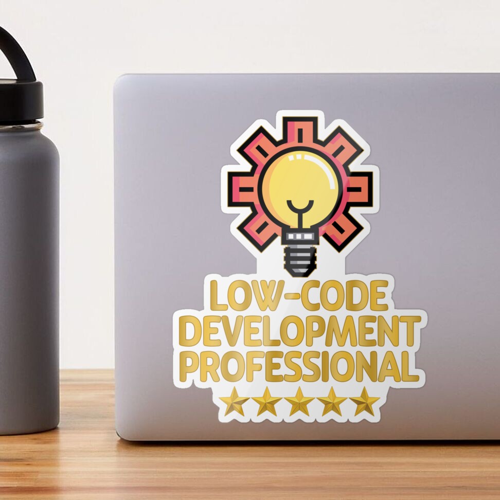Low-Code Development Professional. Sticker