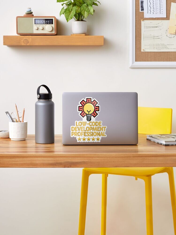 Alternate view of Low-Code Development Professional. Sticker