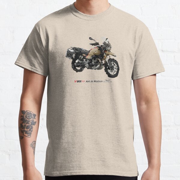 Moto Guzzi rider Kids Stripes inspired T shirt Racing Biker Motorcycle