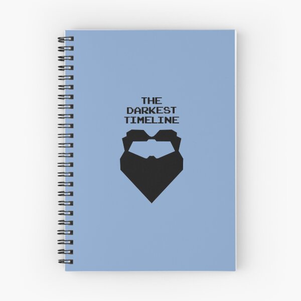 Item preview, The Darkest timeline Community evil beard - Remedial Chaos Theory episode (blue edition) designed and sold by Deegital18.