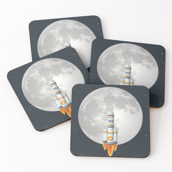 Item preview, Bitcoin BTC Crypto Trader Blockchain Rocket Saying Gift designed and sold by carlos-ideas.