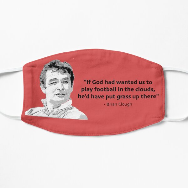 Brian Clough Football Clouds Mask