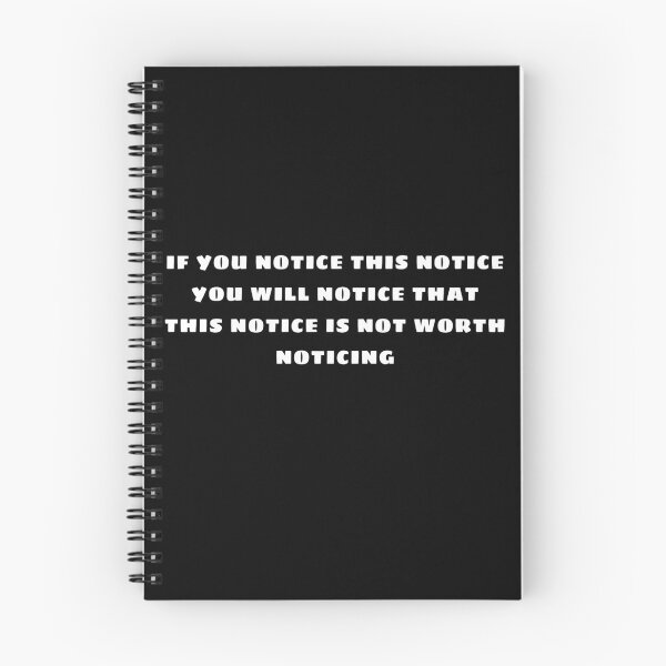 Item preview,  If You Notice This Notice Funny Text White designed and sold by TeesByMark.