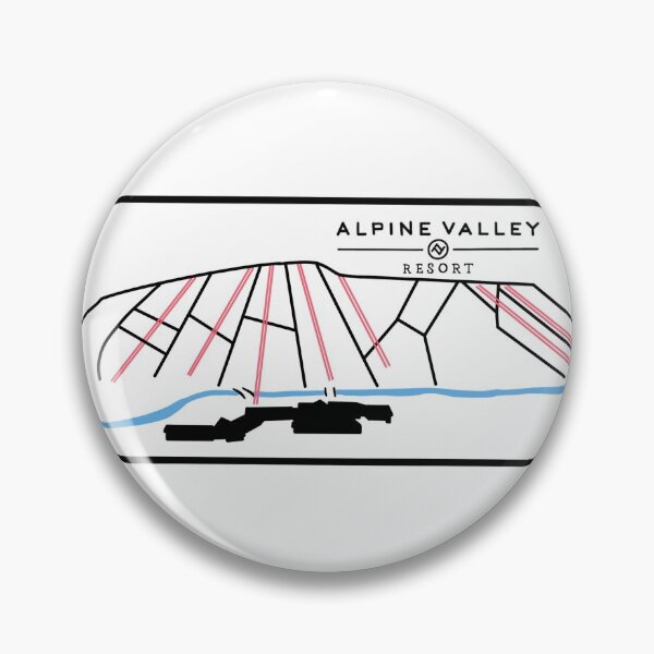 Artikelvorschau, Alpine Valley Trail Map Artwork entworfen und verkauft von juliak108.