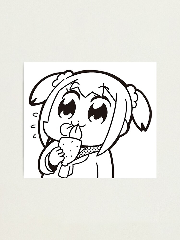 Popuko Pop Team Epic Lemon Small Edition Photographic Print For Sale By Madssondre Redbubble