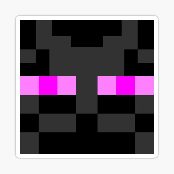 Enderman Minecraft Stickers Redbubble