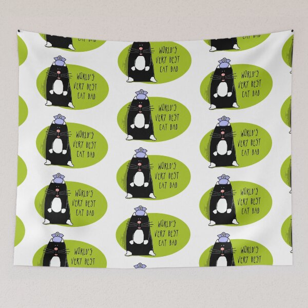 Item preview, world's very best cat dad gift designed and sold by mlnana.