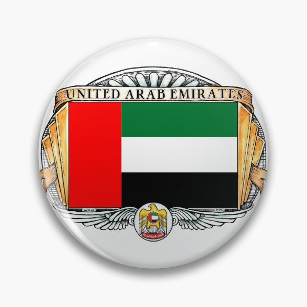 Item preview, United Arab Emirates Art Deco Design with Flag designed and sold by Cleave.