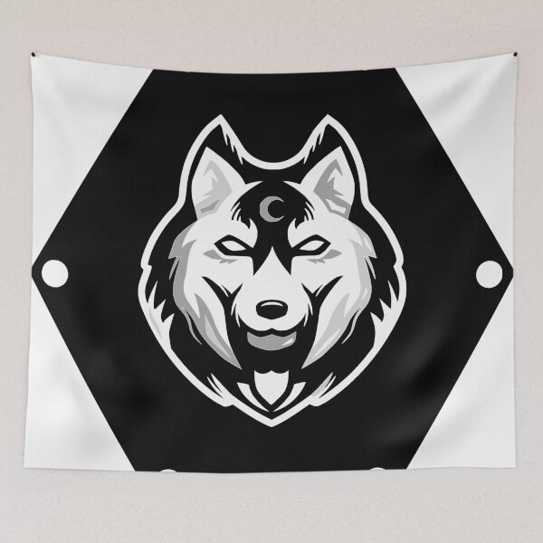 Item preview, Wolf emblem designed and sold by OMdesigns93.