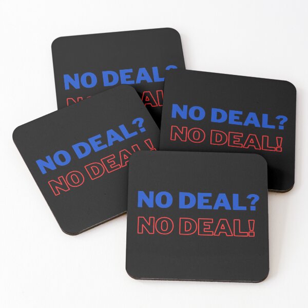 Item preview, Brexit No Deal, No Deal! - Anti-Brexit Pro-Europe designed and sold by WonderWear.