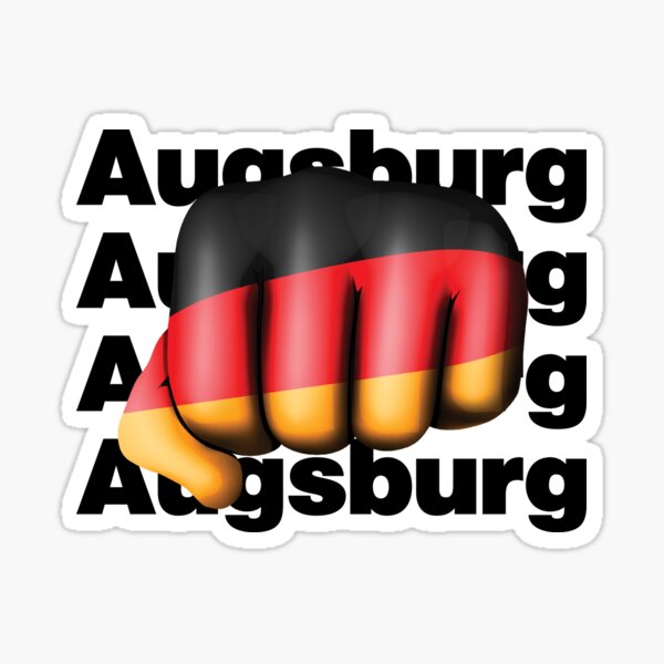 Artikel-Vorschau von Starke Augsburg Deutschland Faust Deutschland Flagge, designt und verkauft von elhefe.
