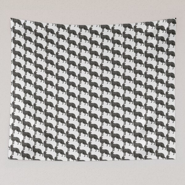 Item preview, Dog - Scottish Deerhound - Dark Gray designed and sold by Jennifer Stolzer.