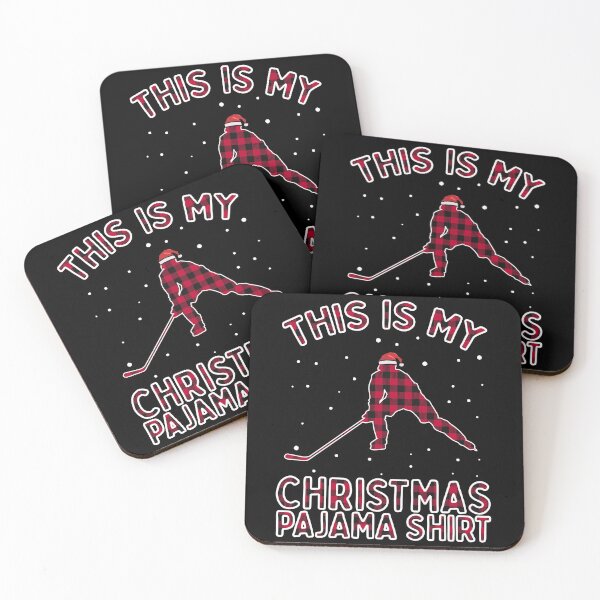Item preview, Ice Hockey Player Christmas Pajamas Funny Xmas Gift For Boys designed and sold by VDKMerch.
