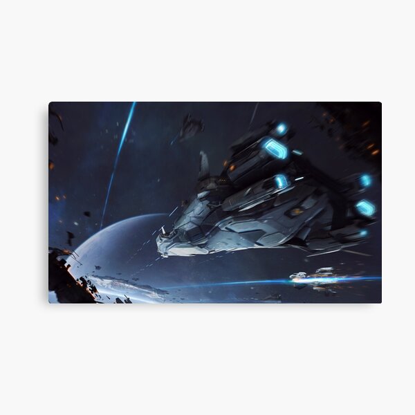 Star Citizen Polaris Canvas Print