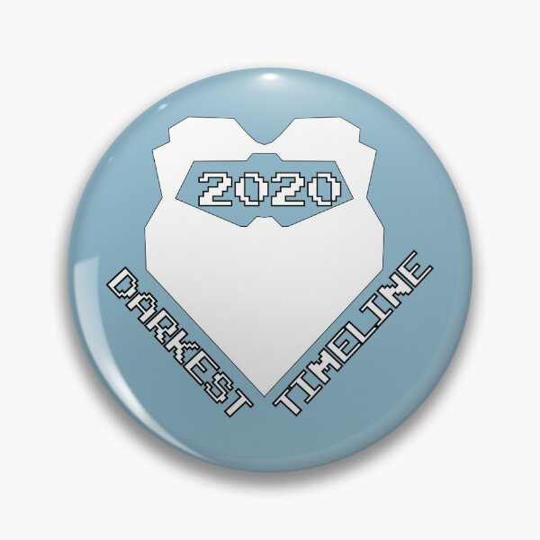 Item preview, Darkest timeline 2020 evil beard white retro arcade white and blue edition designed and sold by Deegital18.