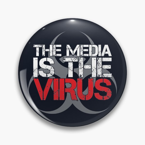 Item preview, The Media Is The Virus designed and sold by SweetLog.