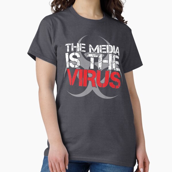 Item preview, The Media Is The Virus designed and sold by SweetLog.