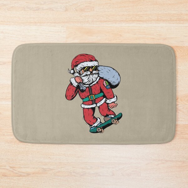 Item preview, Christmas skateboarding santa perfect gift designed and sold by Phoca Mobil.