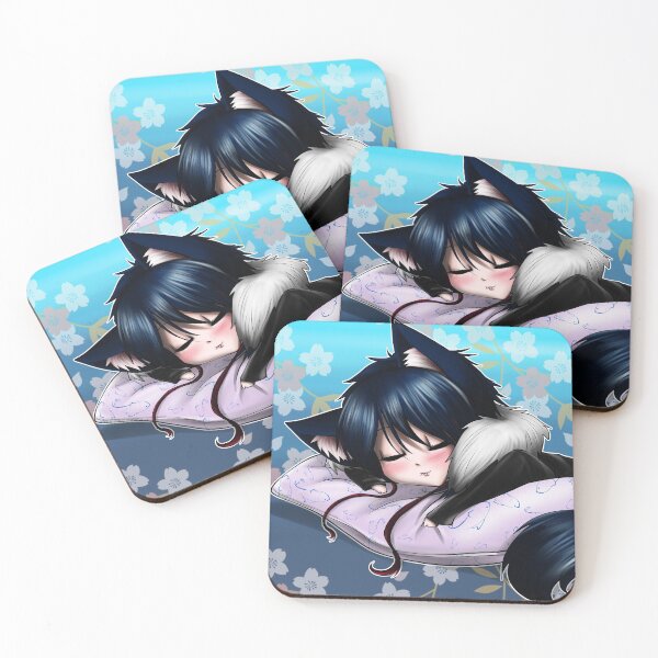 Item preview, the GazettE Chibi - Naptime Kitty Aoi designed and sold by Blackwood Arts & Crafts.