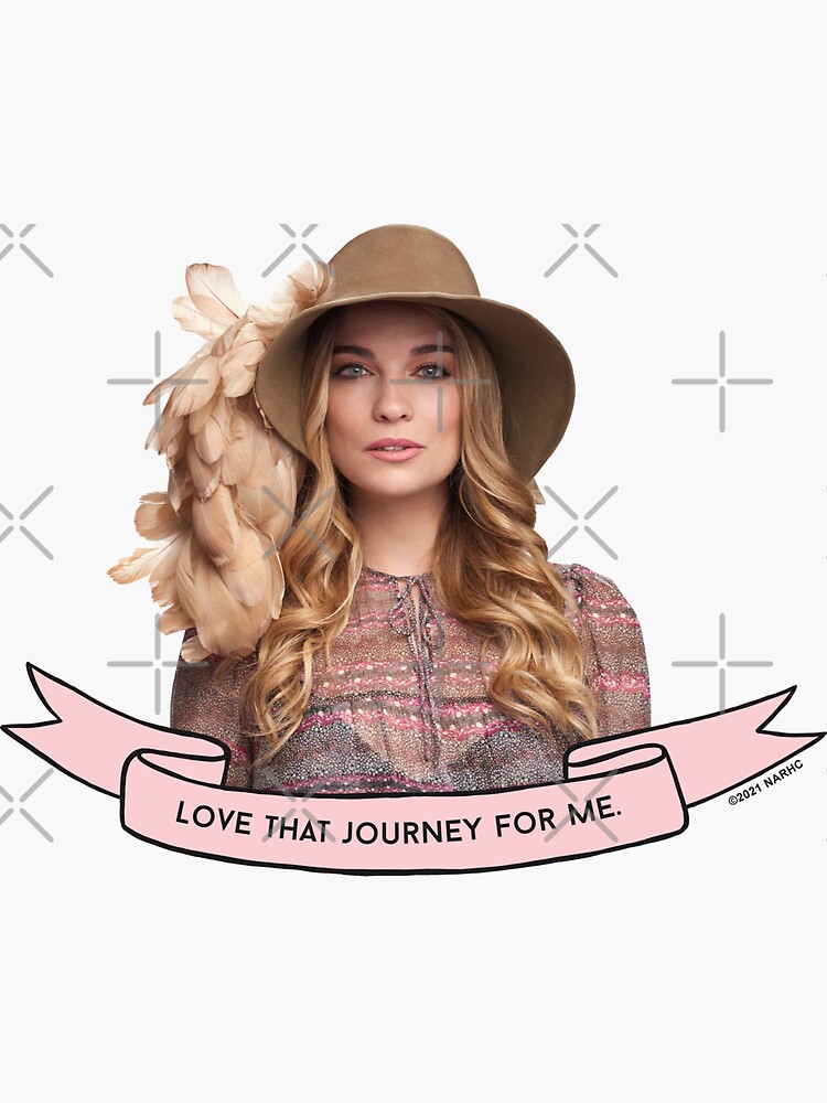"Schitt's Creek Alexis Rose Love That Journey For Me" Sticker for Sale