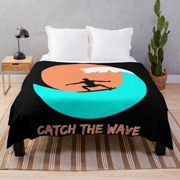 Item preview,  Surfer on the surf board and sunset #1 designed and sold by orangerinka.