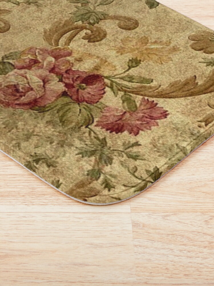 Alternate view of Vintage,tapestry,floral,elegant,victorian,rustic,grunge,elegant,chic Bath Mat