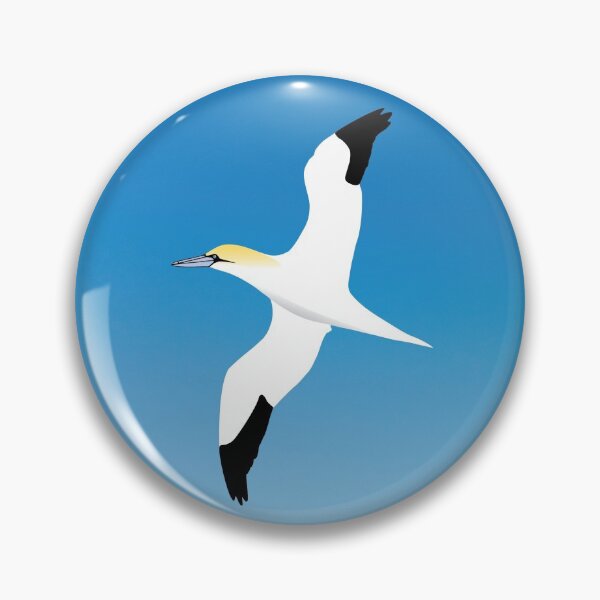 Item preview, Northern Gannet_flying designed and sold by bigeffinbee.