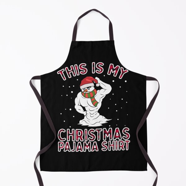 Item preview, This Is My Christmas Workout Pajama Shirt Xmas Snowman Gift designed and sold by VDKMerch.