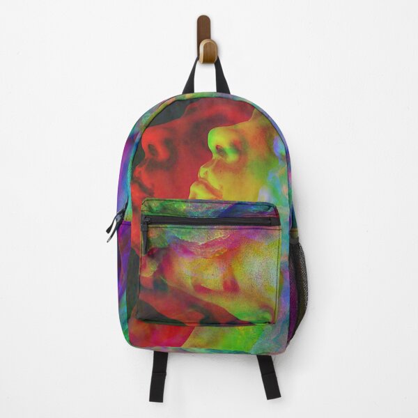 Item preview, Statue Kissing Forehead | Glitch Dark Background designed and sold by ukoko.