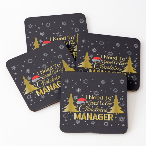 Item preview, I Need to Speak to The Christmas Manager designed and sold by AmethystMurad.