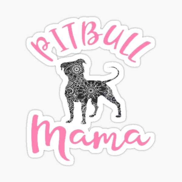 Download Womens Pitbull Stickers Redbubble