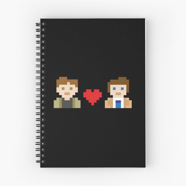 Item preview, Destiel pixels designed and sold by JahayTheFoxAO.