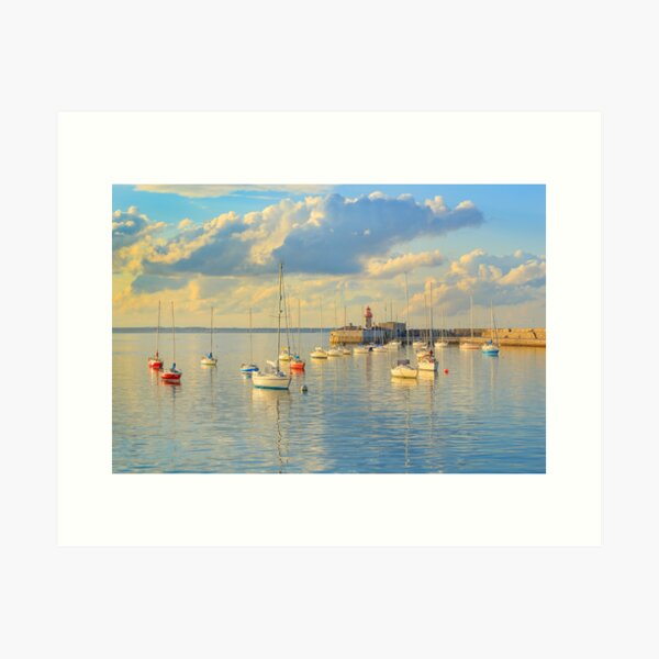 The East Pier, Dun Laoghaire Art Print
