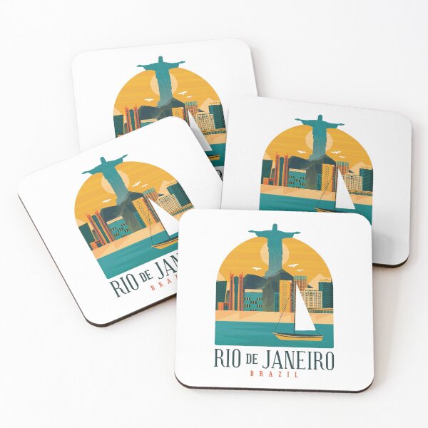 Item preview, Rio de Janeiro Skyline Design designed and sold by gnunes81.