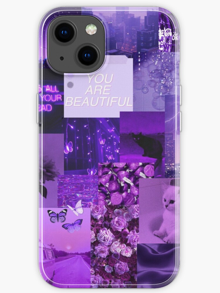 Purple Aesthetic Phone Case Iphone Case For Sale By Abby G 06 Redbubble