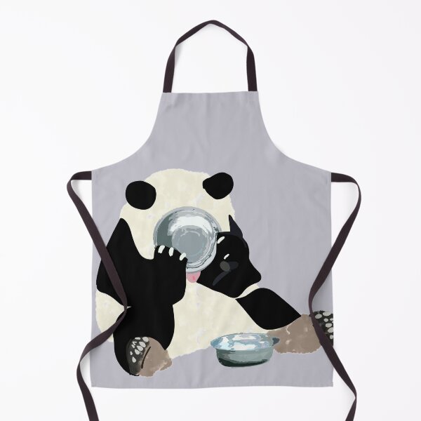 Item preview, Funny watercolor hungry panda designed and sold by Ami San.