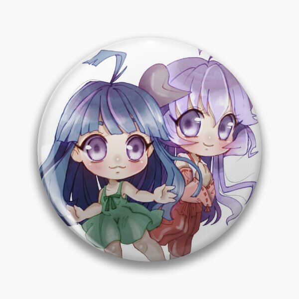 Item preview, Rika and Hanyuu Chibis designed and sold by ZucchiniDraws.