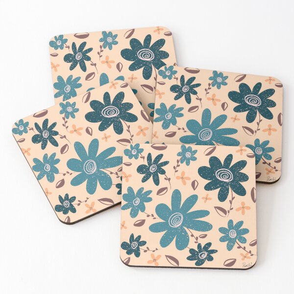 Item preview, FLORAL BLOOM - BLUE designed and sold by PrachiManerikar.