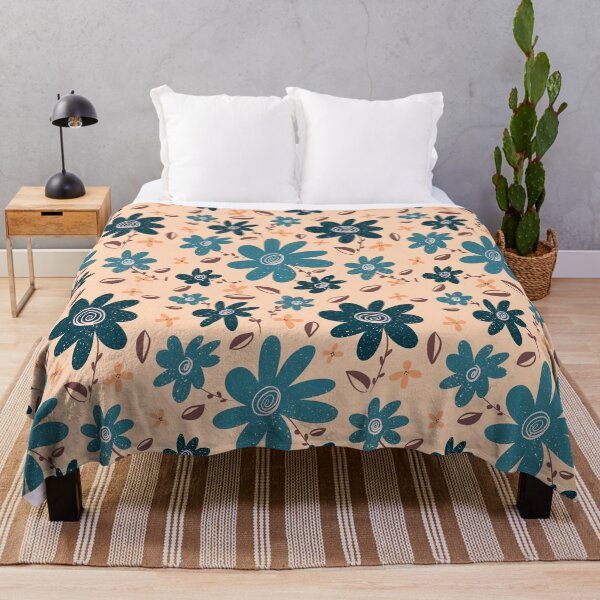 Item preview, FLORAL BLOOM - BLUE designed and sold by PrachiManerikar.