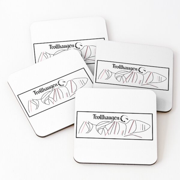 Item preview, Trollhaugen Trail Map Artwork designed and sold by juliak108.