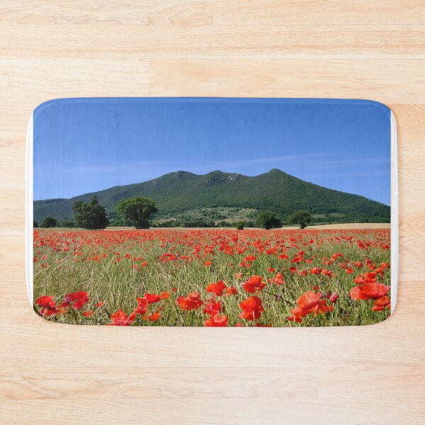 Item preview, Vista de Soratte, campos de amapolas designed and sold by Onyria Art.