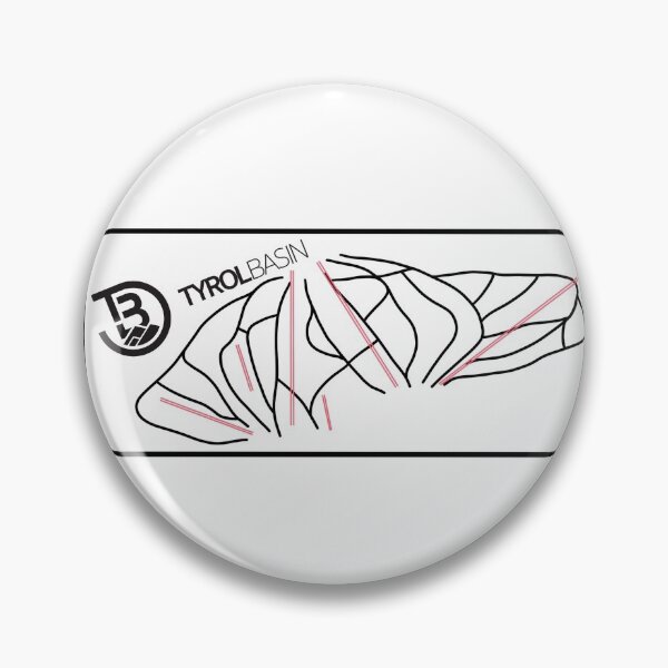 Item preview, Tyrol Basin Trail Map Artwork designed and sold by juliak108.