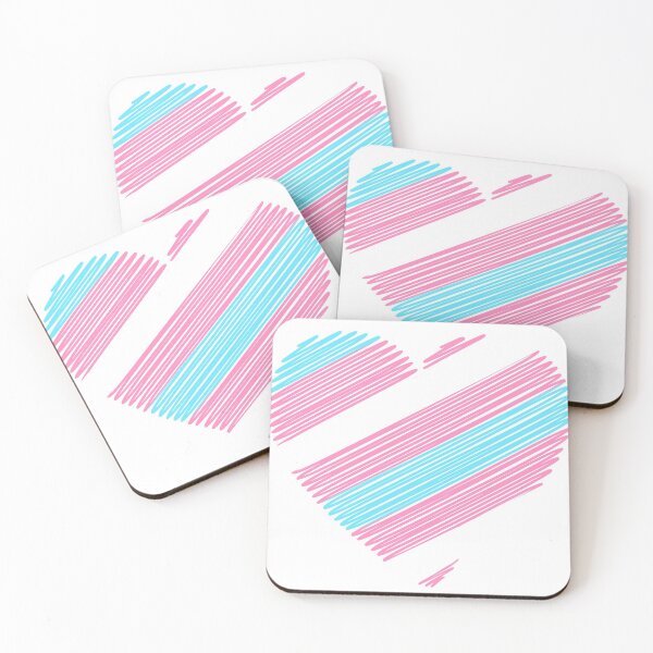 Item preview, Transexual heart flag designed and sold by MarcyRangel.