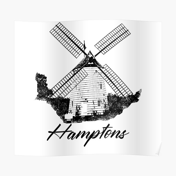 Hamptons, Long Island, New York, NYC, The Hamptons, Poster