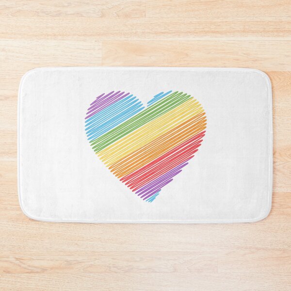Item preview, LGBT heart flag designed and sold by MarcyRangel.