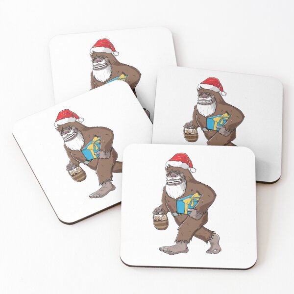 Item preview, Bigfoot Santa Claus sasquatch  designed and sold by tinypurpleland.